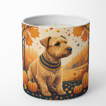Load image into Gallery viewer, Lakeland Terrier Fall Decorative Soy Candle