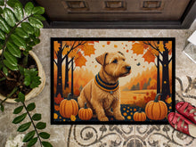 Load image into Gallery viewer, Lakeland Terrier Fall Doormat - 24x36 Decorative Floor Mat – Indoor/Outdoor Rug with Artistic Flair