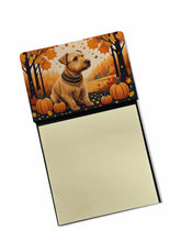 Load image into Gallery viewer, Lakeland Terrier Fall Sticky Note Holder- Refiilable Desk Accessory Note Pad