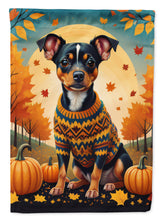 Load image into Gallery viewer, Miniature Pinscher Fall House Flag