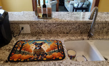Load image into Gallery viewer, Miniature Pinscher Fall Dish Drying Mat