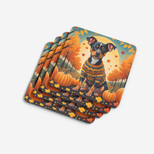 Load image into Gallery viewer, Miniature Pinscher Fall Foam Coaster
