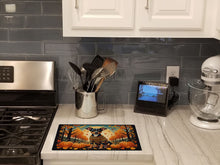 Load image into Gallery viewer, Miniature Pinscher Fall Glass Cutting Boards – Durable, Decorative Kitchen Art Large