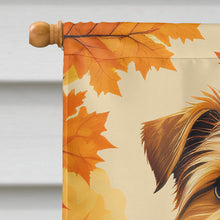 Load image into Gallery viewer, Norfolk Terrier Fall House Flag