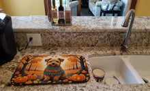 Load image into Gallery viewer, Norfolk Terrier Fall Dish Drying Mat