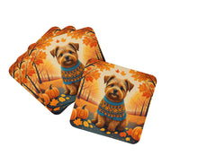 Load image into Gallery viewer, Norfolk Terrier Fall Foam Coaster