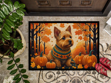 Load image into Gallery viewer, Norwich Terrier Fall Doormat - 24x36 Decorative Floor Mat – Indoor/Outdoor Rug with Artistic Flair