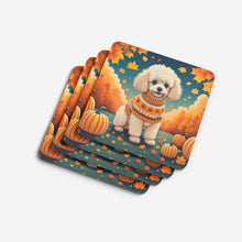 Load image into Gallery viewer, Poodle Fall Foam Coaster