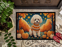 Load image into Gallery viewer, Poodle Fall Doormat - 24x36 Decorative Floor Mat – Indoor/Outdoor Rug with Artistic Flair