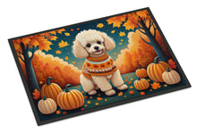 Load image into Gallery viewer, Poodle Fall Doormat - 24x36 Decorative Floor Mat – Indoor/Outdoor Rug with Artistic Flair