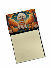 Load image into Gallery viewer, Poodle Fall Sticky Note Holder- Refiilable Desk Accessory Note Pad