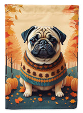 Load image into Gallery viewer, Fawn Pug Fall House Flag