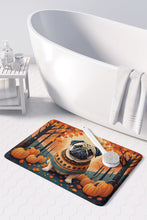 Load image into Gallery viewer, Fawn Pug Fall Memory Foam Kitchen Mat