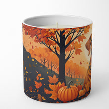 Load image into Gallery viewer, Rhodesian Ridgeback Fall Decorative Soy Candle