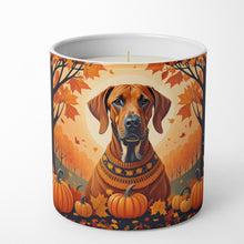Load image into Gallery viewer, Rhodesian Ridgeback Fall Decorative Soy Candle