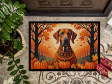 Load image into Gallery viewer, Rhodesian Ridgeback Fall Doormat -  18x27 Decorative Floor Mat – Indoor/Outdoor Rug