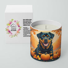 Load image into Gallery viewer, Rottweiler Fall Decorative Soy Candle