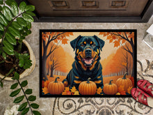 Load image into Gallery viewer, Rottweiler Fall Doormat -  18x27 Decorative Floor Mat – Indoor/Outdoor Rug