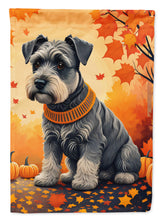 Load image into Gallery viewer, Schnauzer Fall House Flag