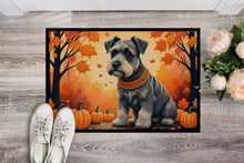 Load image into Gallery viewer, Schnauzer Fall Doormat -  18x27 Decorative Floor Mat – Indoor/Outdoor Rug