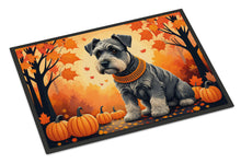 Load image into Gallery viewer, Schnauzer Fall Doormat -  18x27 Decorative Floor Mat – Indoor/Outdoor Rug