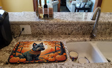 Load image into Gallery viewer, Scottish Terrier Fall Dish Drying Mat