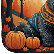 Load image into Gallery viewer, Scottish Terrier Fall Dish Drying Mat
