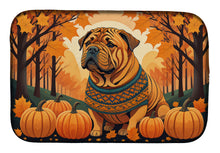 Load image into Gallery viewer, Shar Pei Fall Dish Drying Mat