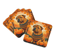 Load image into Gallery viewer, Shar Pei Fall Foam Coaster