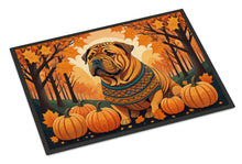 Load image into Gallery viewer, Shar Pei Fall Doormat - 24x36 Decorative Floor Mat – Indoor/Outdoor Rug with Artistic Flair