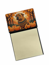 Load image into Gallery viewer, Shar Pei Fall Sticky Note Holder- Refiilable Desk Accessory Note Pad