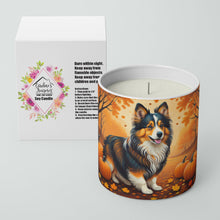 Load image into Gallery viewer, Sheltie Fall Decorative Soy Candle