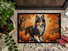 Load image into Gallery viewer, Sheltie Fall Doormat -  18x27 Decorative Floor Mat – Indoor/Outdoor Rug