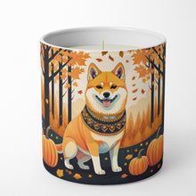 Load image into Gallery viewer, Shiba Inu Fall Decorative Soy Candle