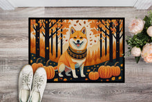 Load image into Gallery viewer, Shiba Inu Fall Doormat -  18x27 Decorative Floor Mat – Indoor/Outdoor Rug