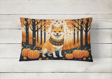 Load image into Gallery viewer, Shiba Inu Fall Fabric Decorative Pillow