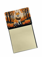 Load image into Gallery viewer, Shiba Inu Fall Sticky Note Holder- Refiilable Desk Accessory Note Pad
