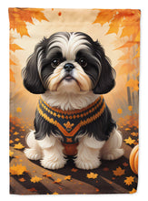 Load image into Gallery viewer, Shih Tzu Fall House Flag