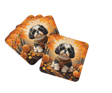 Load image into Gallery viewer, Shih Tzu Fall Foam Coaster