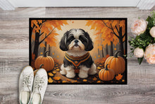 Load image into Gallery viewer, Shih Tzu Fall Doormat -  18x27 Decorative Floor Mat – Indoor/Outdoor Rug