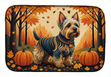 Load image into Gallery viewer, Silky Terrier Fall Dish Drying Mat