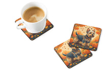 Load image into Gallery viewer, Silky Terrier Fall Foam Coaster