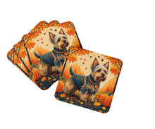 Load image into Gallery viewer, Silky Terrier Fall Foam Coaster