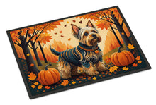 Load image into Gallery viewer, Silky Terrier Fall Doormat -  18x27 Decorative Floor Mat – Indoor/Outdoor Rug