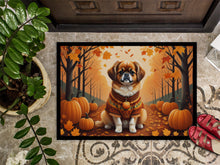 Load image into Gallery viewer, Tibetan Spaniel Fall Doormat -  18x27 Decorative Floor Mat – Indoor/Outdoor Rug