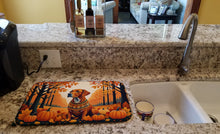 Load image into Gallery viewer, Vizsla Fall Dish Drying Mat