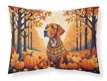 Load image into Gallery viewer, Vizsla Fall Fabric Standard Pillowcase – Artistic Decorative Front, White Back
