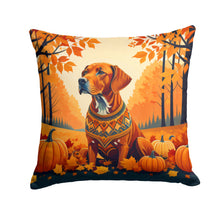 Load image into Gallery viewer, Vizsla Fall Throw Pillow - 14x14 Decorative Pillow – Art for Your Home &amp; Patio