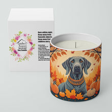 Load image into Gallery viewer, Weimaraner Fall Decorative Soy Candle