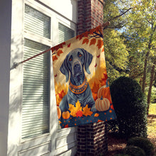 Load image into Gallery viewer, Weimaraner Fall House Flag